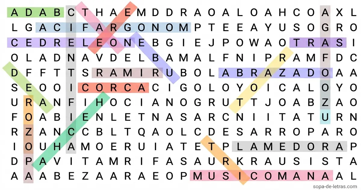 Jugar a Sopa De Letras gratis