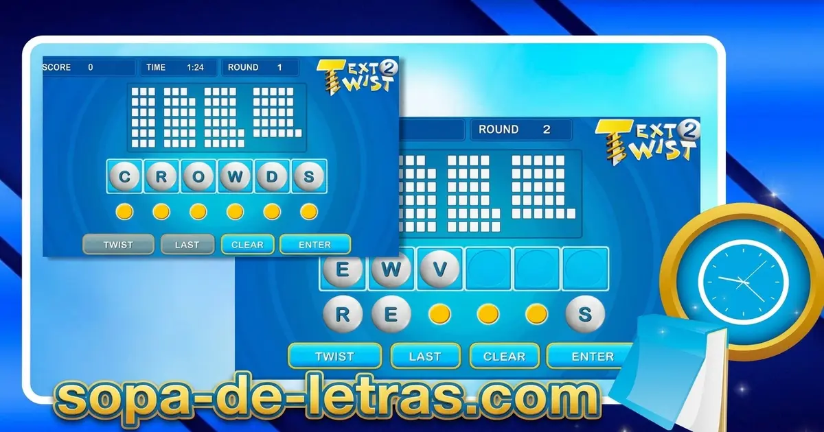Jugar a Text Twist 2 gratis